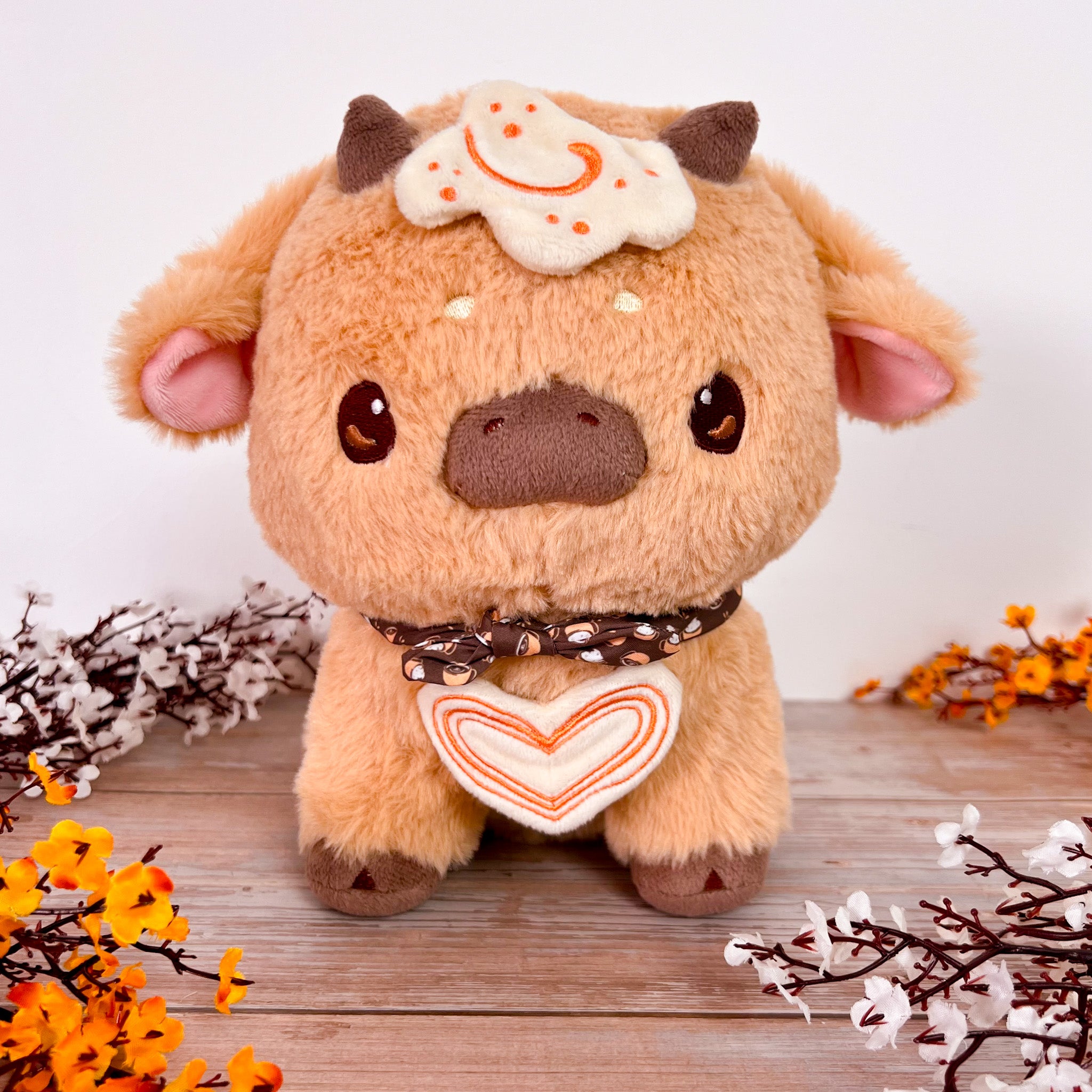 Hanami Bear | Wooden Charm Keychain | Souls of Nature – Quirkory