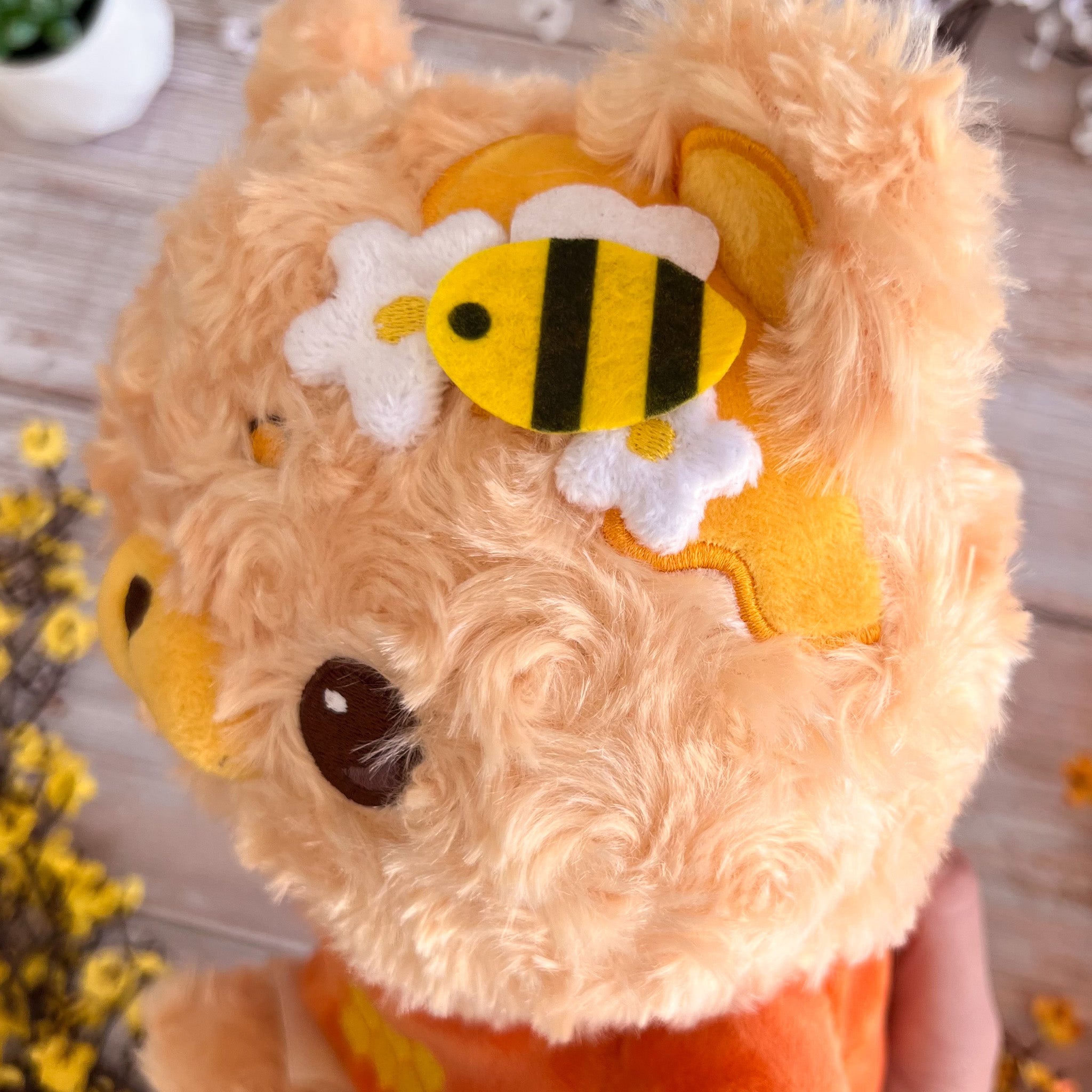 Plush Chew Toy - Honey Bee